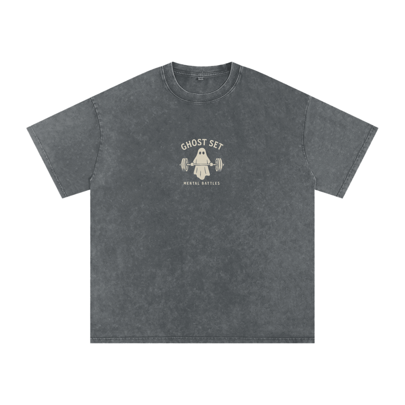 Mind Over Matter - Acid Wash Oversize T-Shirt - 250 GSM
