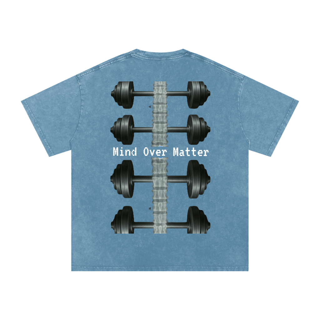 Mind Over Matter - Acid Wash Oversize T-Shirt - 250 GSM