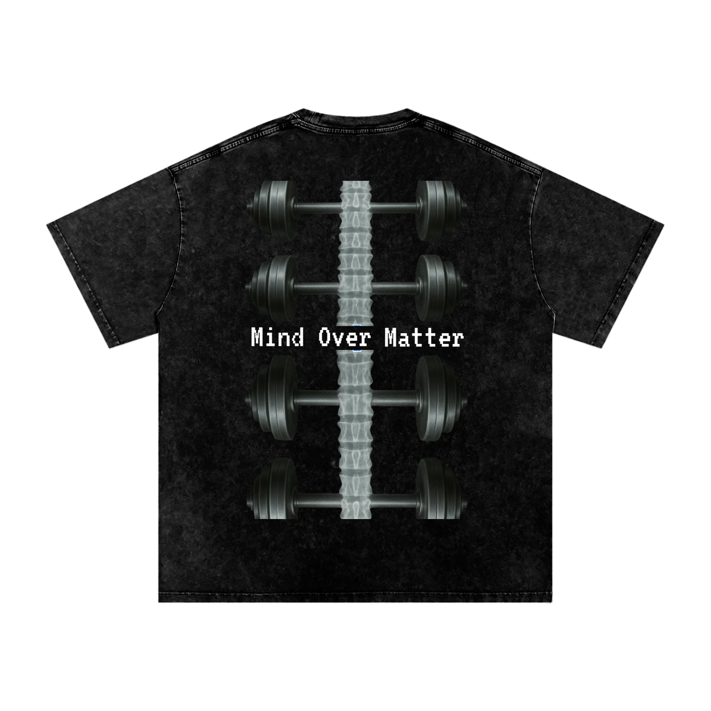Mind Over Matter - Acid Wash Oversize T-Shirt - 250 GSM