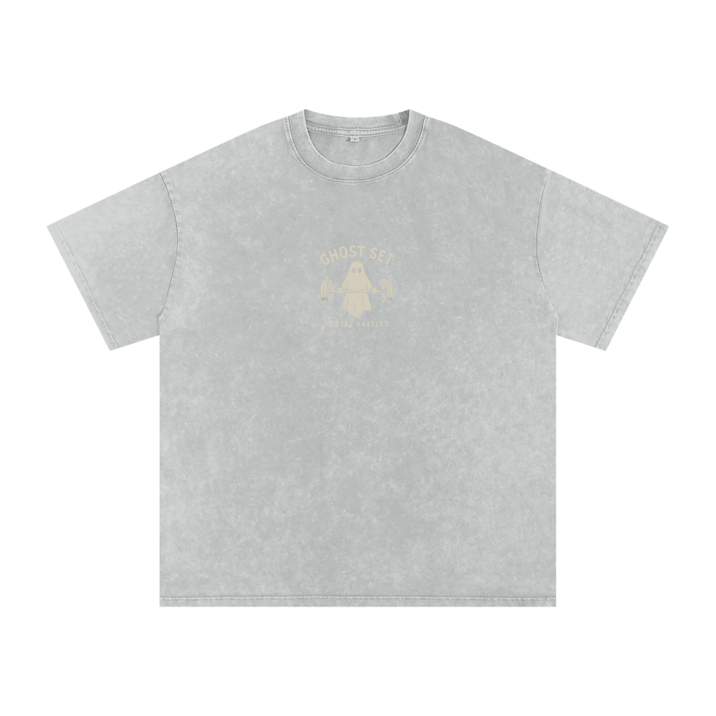 Silence is Strength - Acid Wash Oversize T-Shirt - 250 GSM