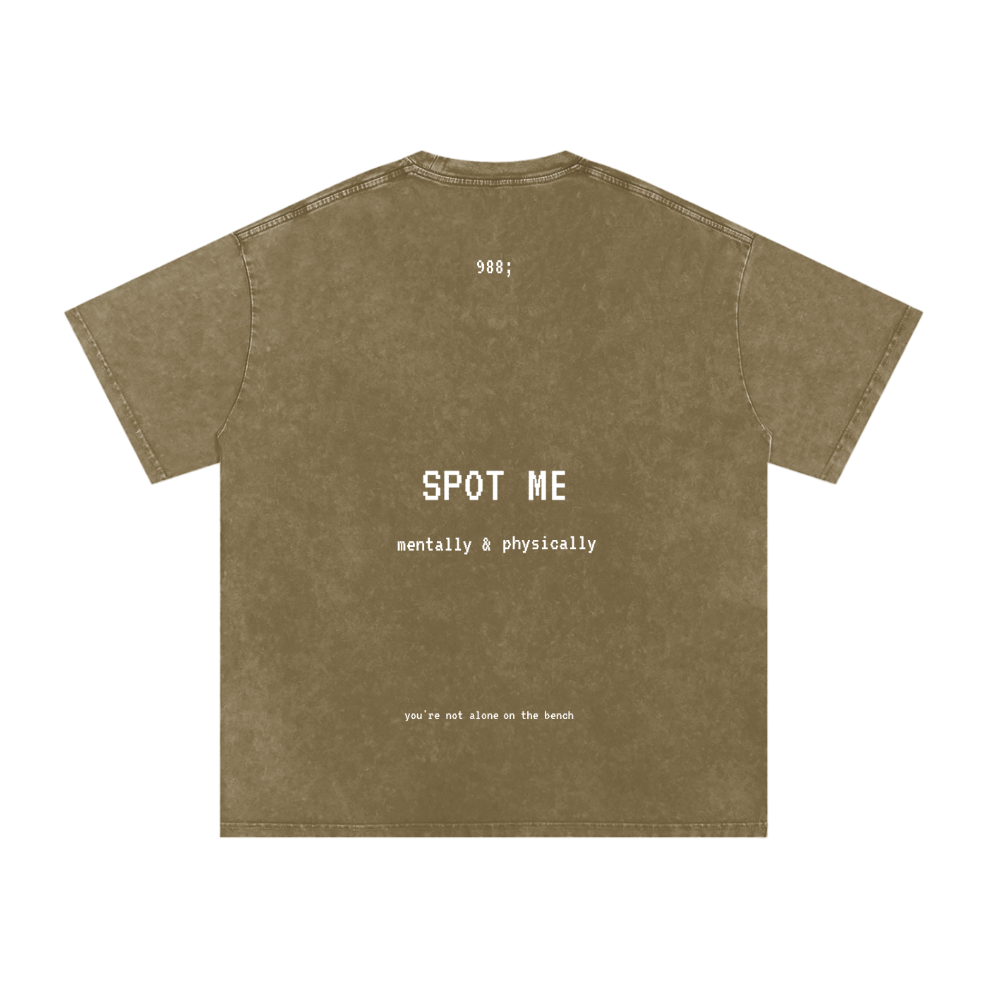 Spot Me - Acid Wash Oversize T-Shirt - 250 GSM