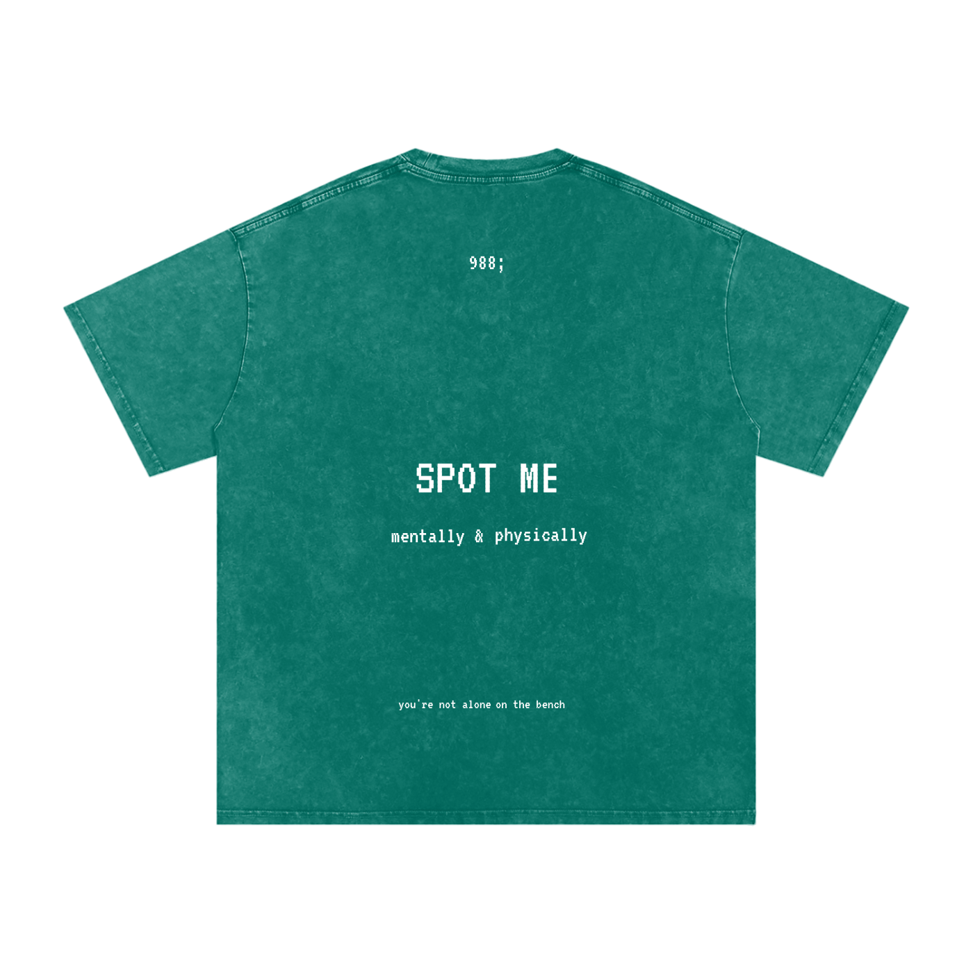 Spot Me - Acid Wash Oversize T-Shirt - 250 GSM