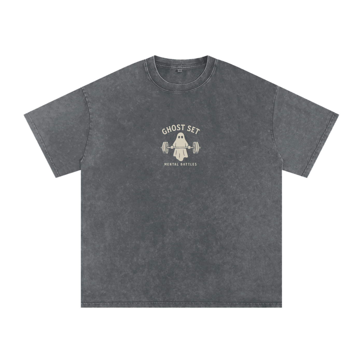 Still Here - Acid Wash Oversize T-Shirt - 250 GSM