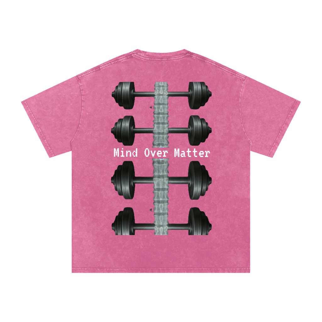 Mind Over Matter - Acid Wash Oversize T-Shirt - 250 GSM