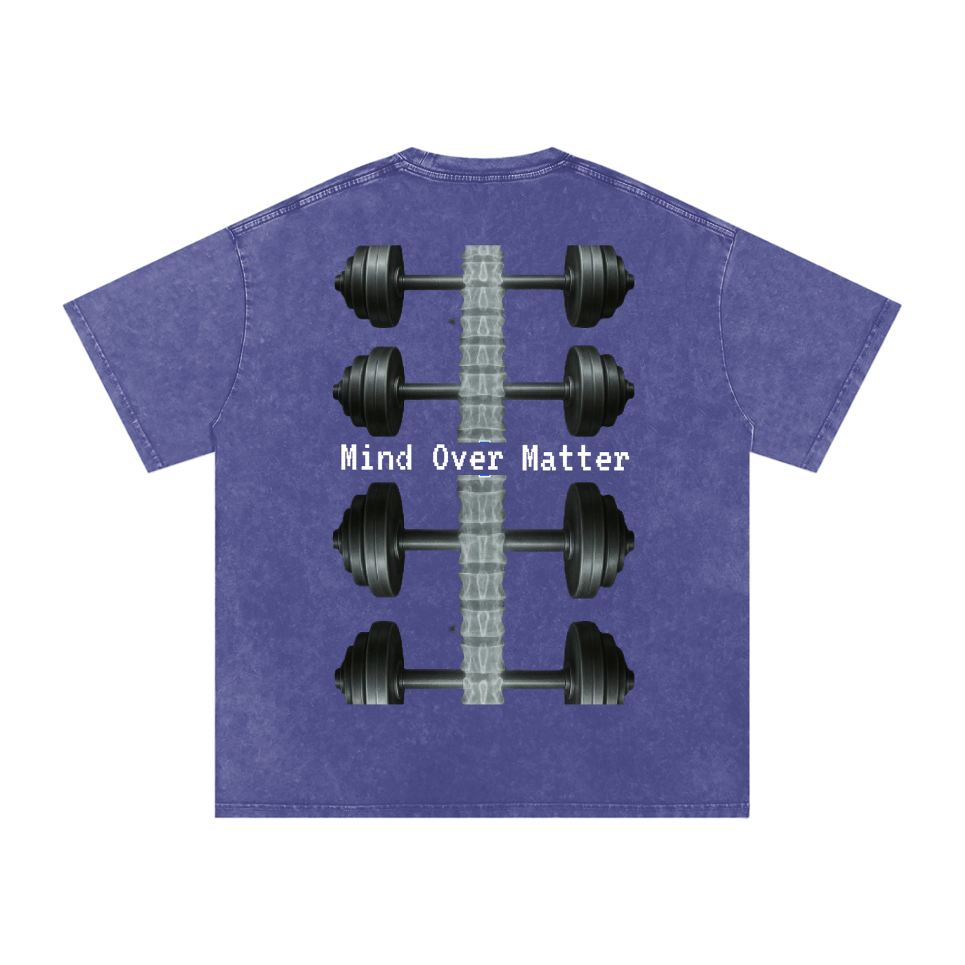 Mind Over Matter - Acid Wash Oversize T-Shirt - 250 GSM
