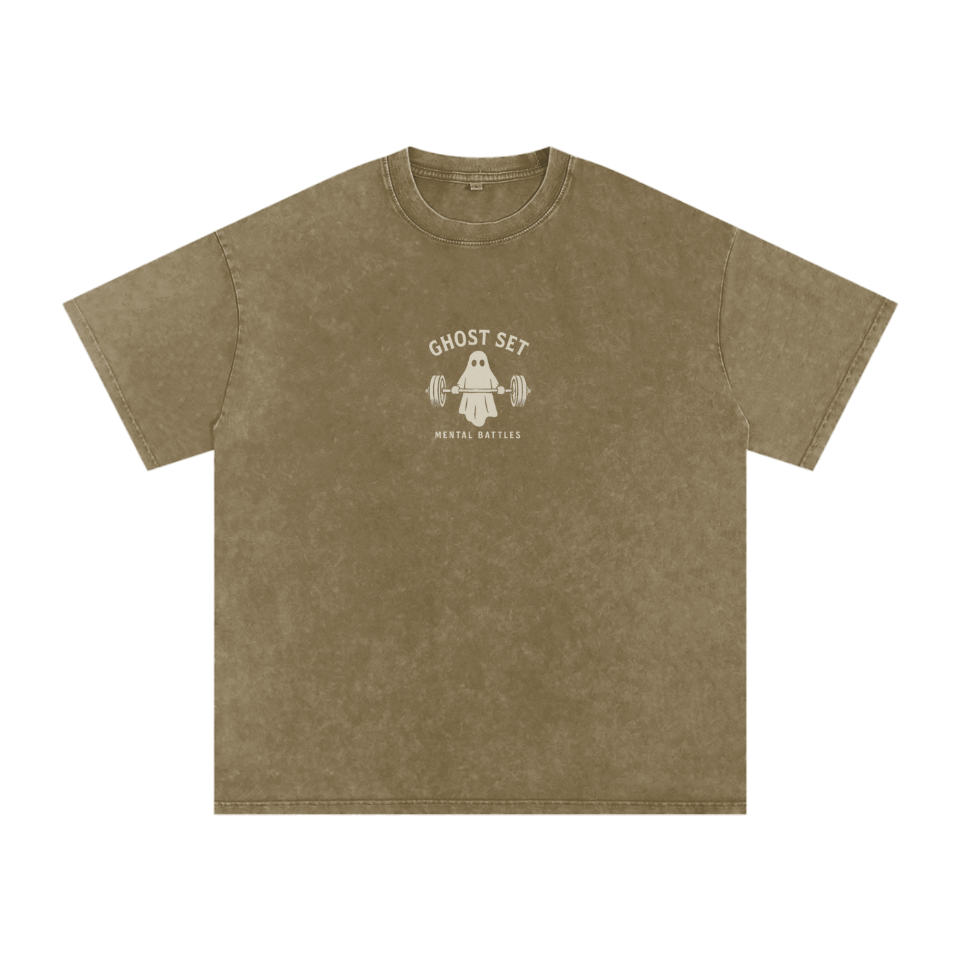 Still Here - Acid Wash Oversize T-Shirt - 250 GSM
