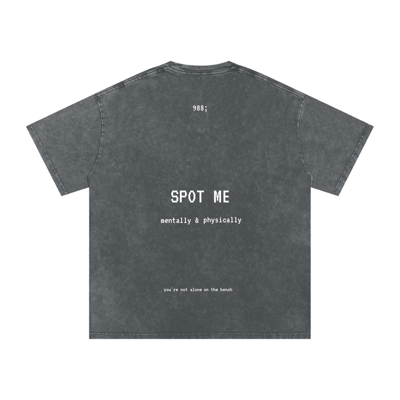 Spot Me - Acid Wash Oversize T-Shirt - 250 GSM
