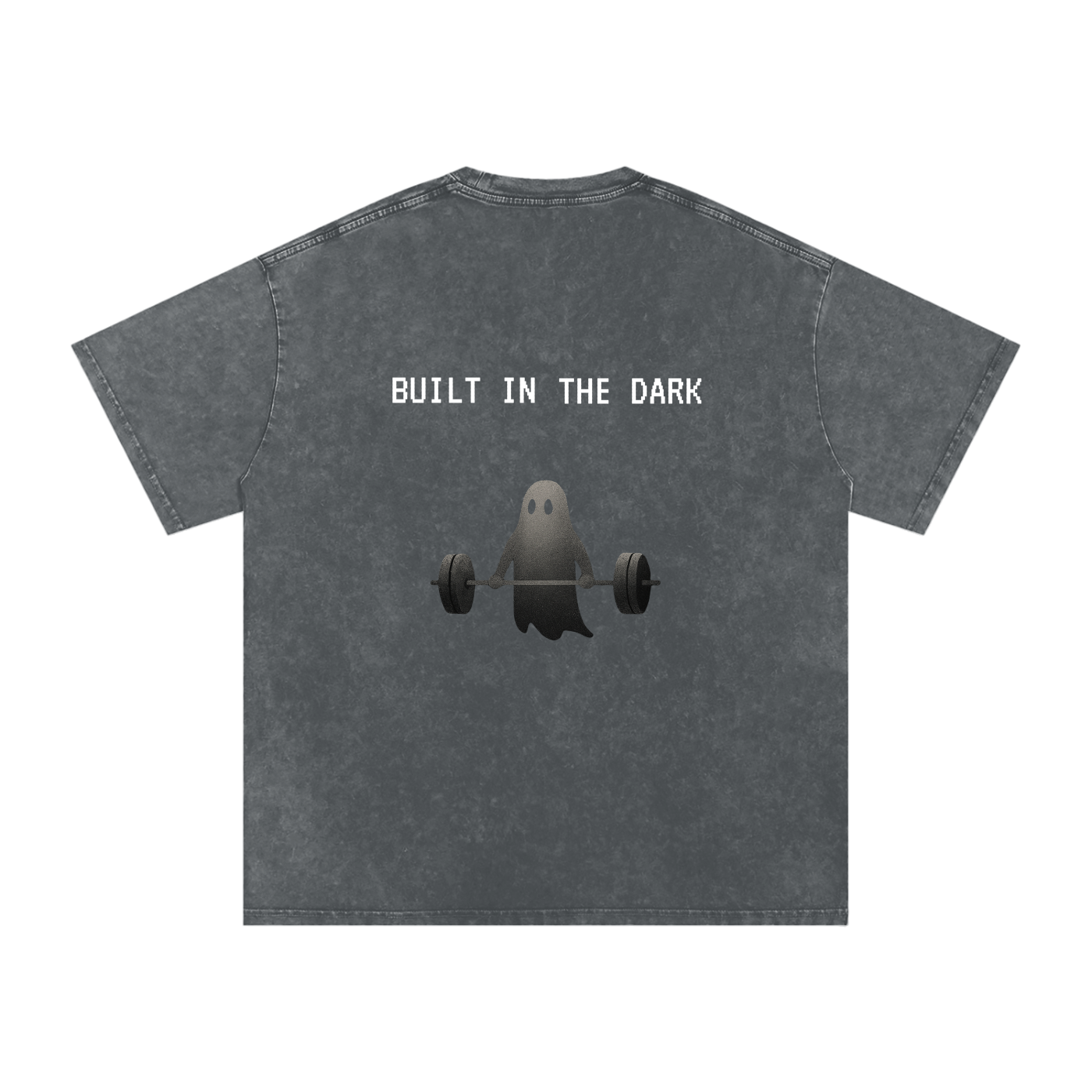 Built in the Dark - Acid Wash Oversize T-Shirt - 250 GSM