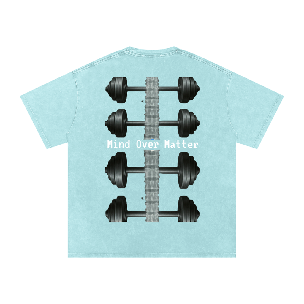 Mind Over Matter - Acid Wash Oversize T-Shirt - 250 GSM