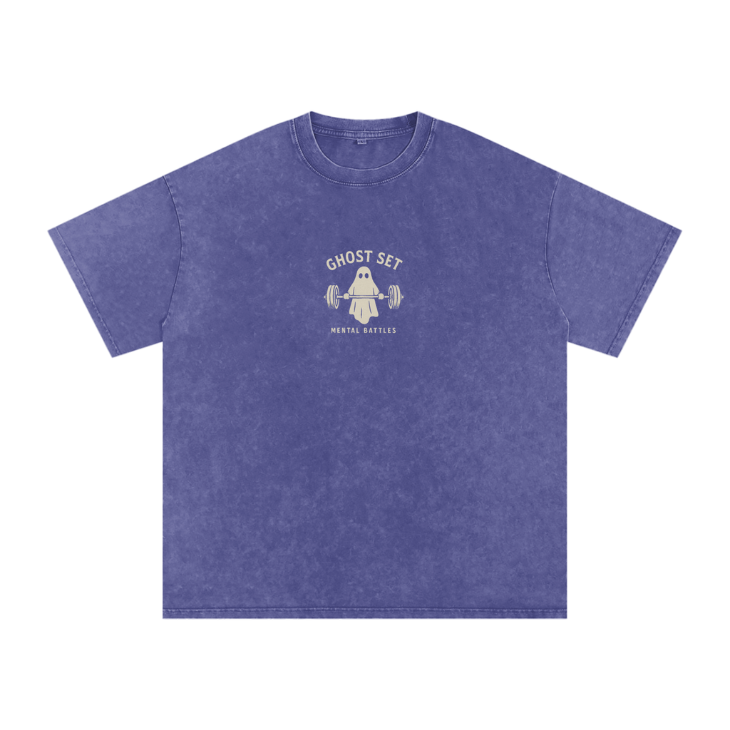 Heavy Hearts Club - Acid Wash Oversize T-Shirt - 250 GSM