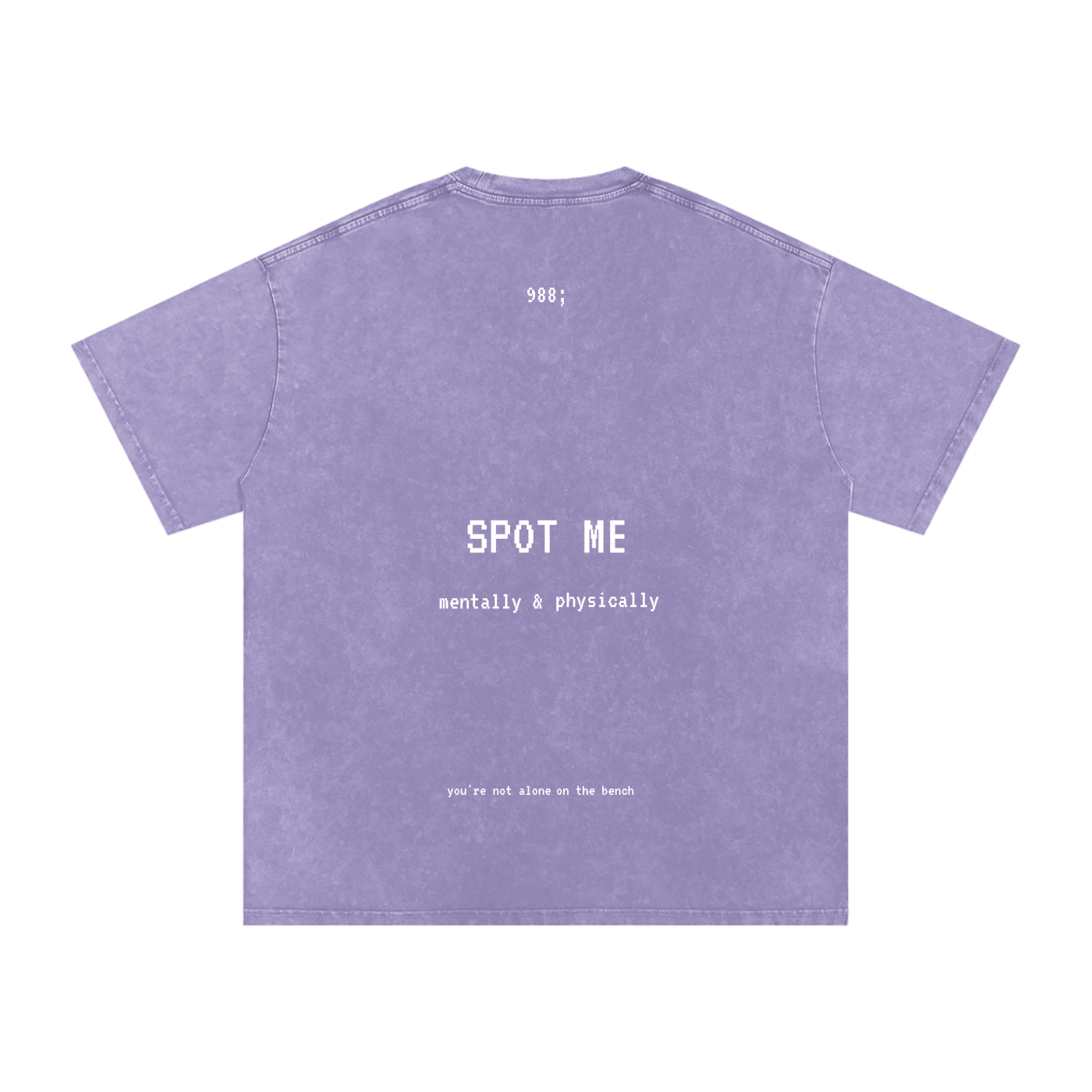 Spot Me - Acid Wash Oversize T-Shirt - 250 GSM