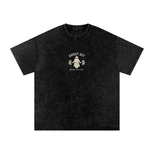 Heavy Hearts Club - Acid Wash Oversize T-Shirt - 250 GSM