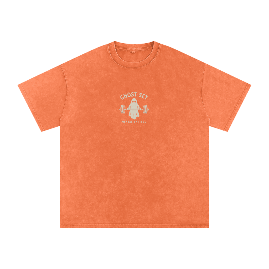 Heavy Hearts Club - Acid Wash Oversize T-Shirt - 250 GSM