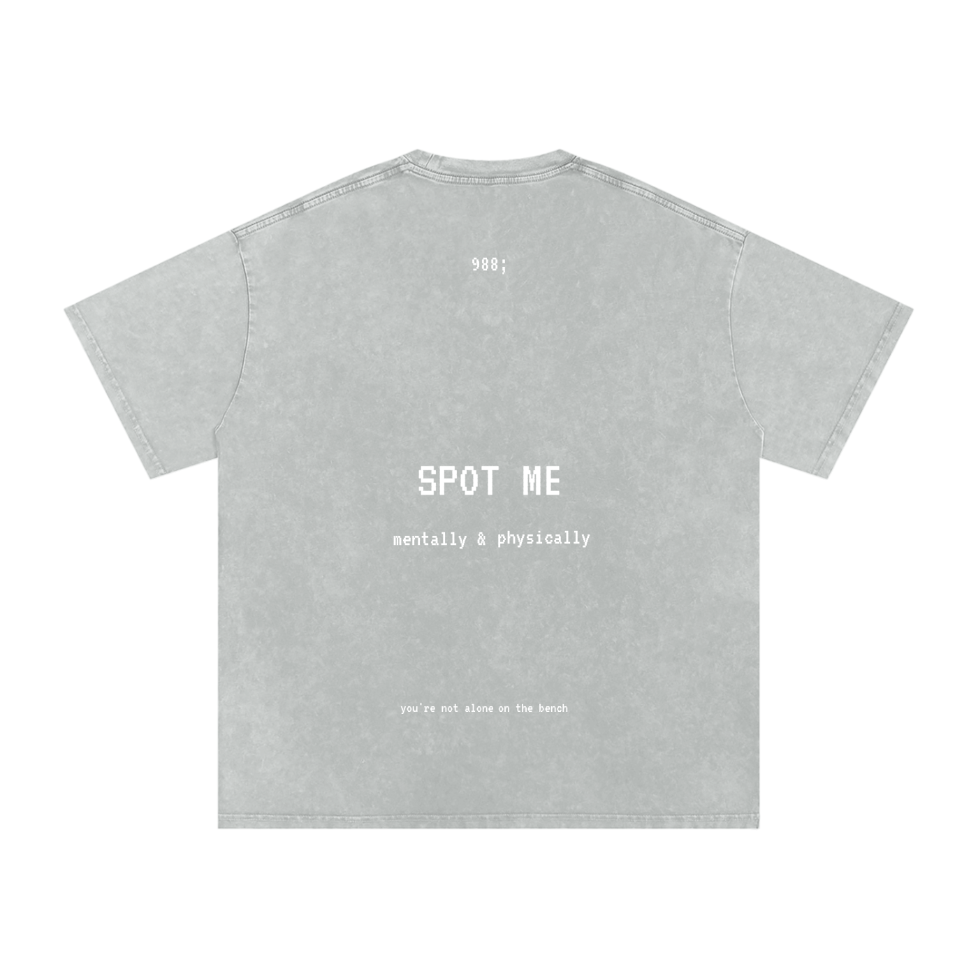 Spot Me - Acid Wash Oversize T-Shirt - 250 GSM