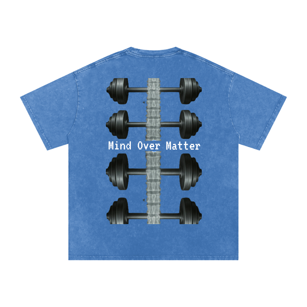 Mind Over Matter - Acid Wash Oversize T-Shirt - 250 GSM